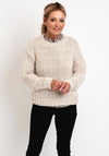 Eva Kayan Chunky Knit Sweater, Stone