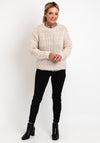 Eva Kayan Chunky Knit Sweater, Stone