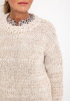 Eva Kayan Chunky Knit Sweater, Stone