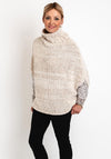 Eva Kayan Chunky Knit Long Sweater, Stone