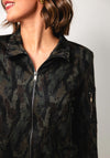 Eva Kayan Camo Print Jacket, Army Green