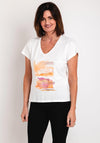 Eva Kayan Graphic Cotton T-Shirt, White
