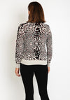 Eva Kayan Leopard Print Sweater, Stone Multi