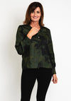 Eva Kayan Leopard Print Sweater, Green