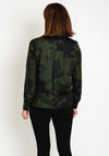 Eva Kayan Leopard Print Sweater, Green