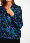 Eva Kayan Abstract Print Sweater, Purple Multi