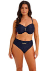 Fantasie Azores Bandeau Bikini Top, Navy