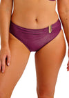 Fantasie Paros Coast Mid Rise Bikini Brief, Purple