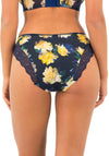 Fantasie Lucia Floral Print Brief, Navy