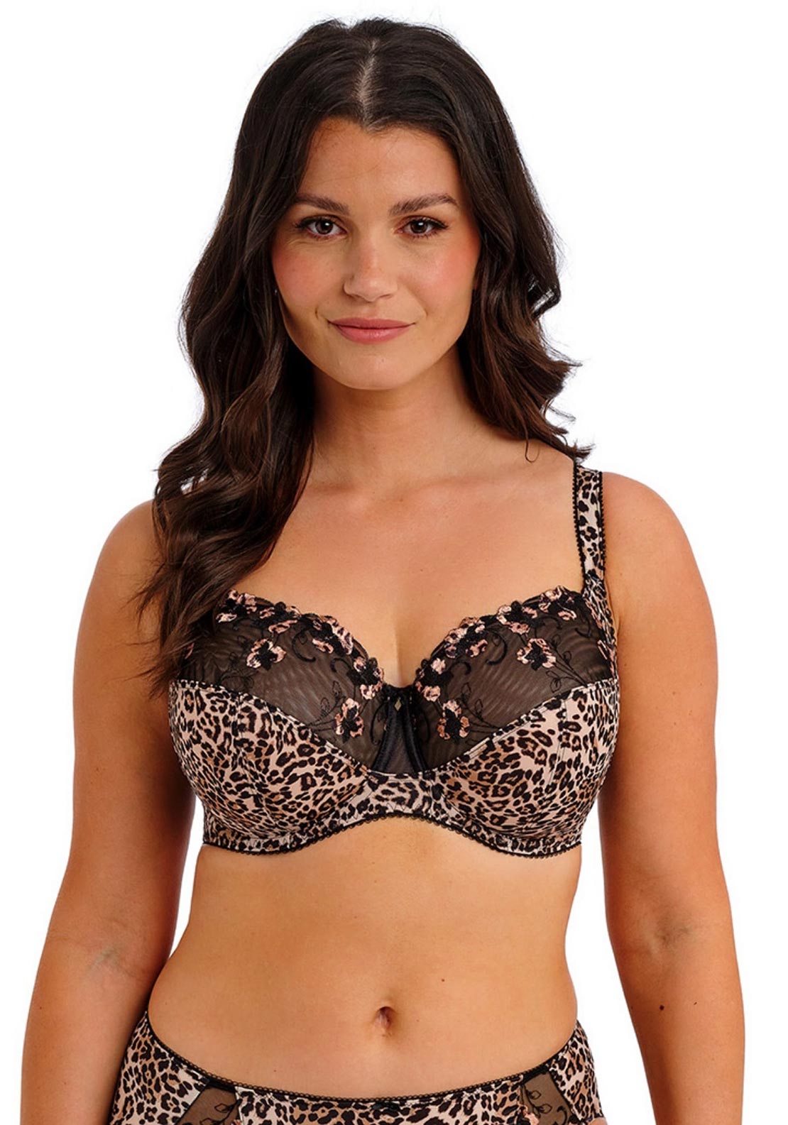 Fantasie Talia Side Support Bra, Brown