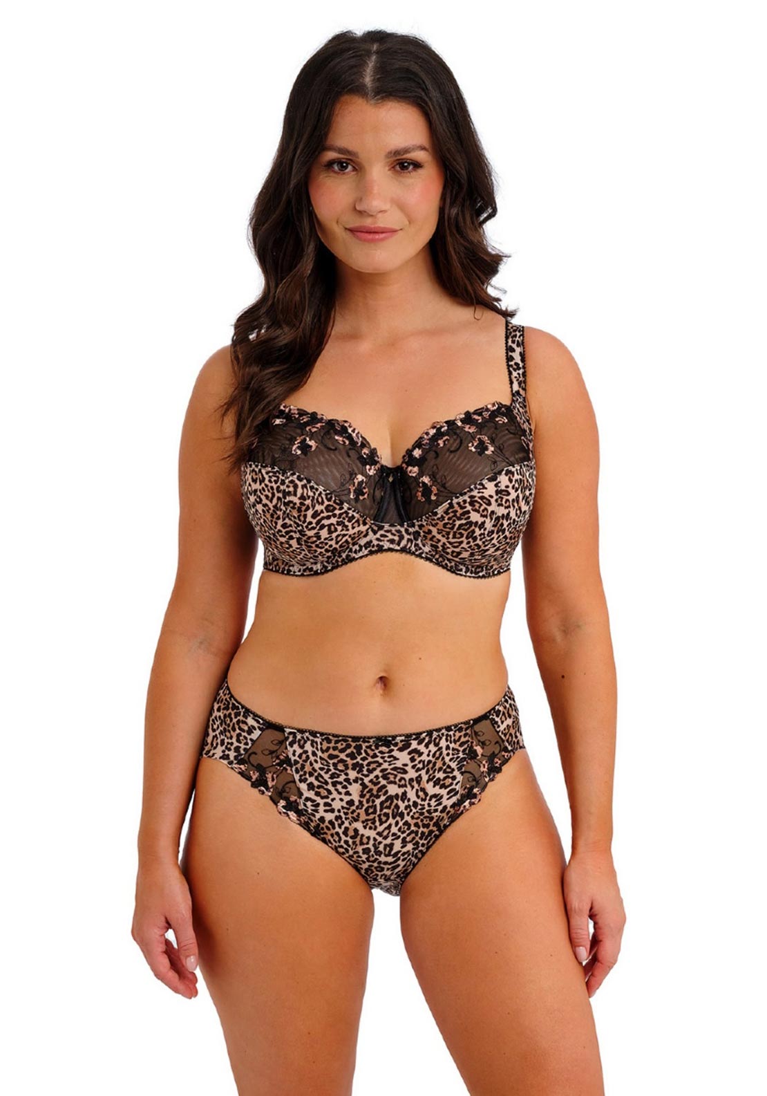 Fantasie Talia Side Support Bra, Brown