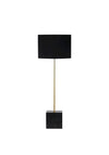 Fern Cottage Block Table Lamp, Black