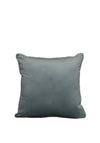 Fervor +Hue Velvet Plain Cushion 45x45cm, Blue