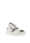 Fly London Digo Sling Back Platform Sandals, White