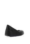 Fly London Wedge Heel Shoes, Black