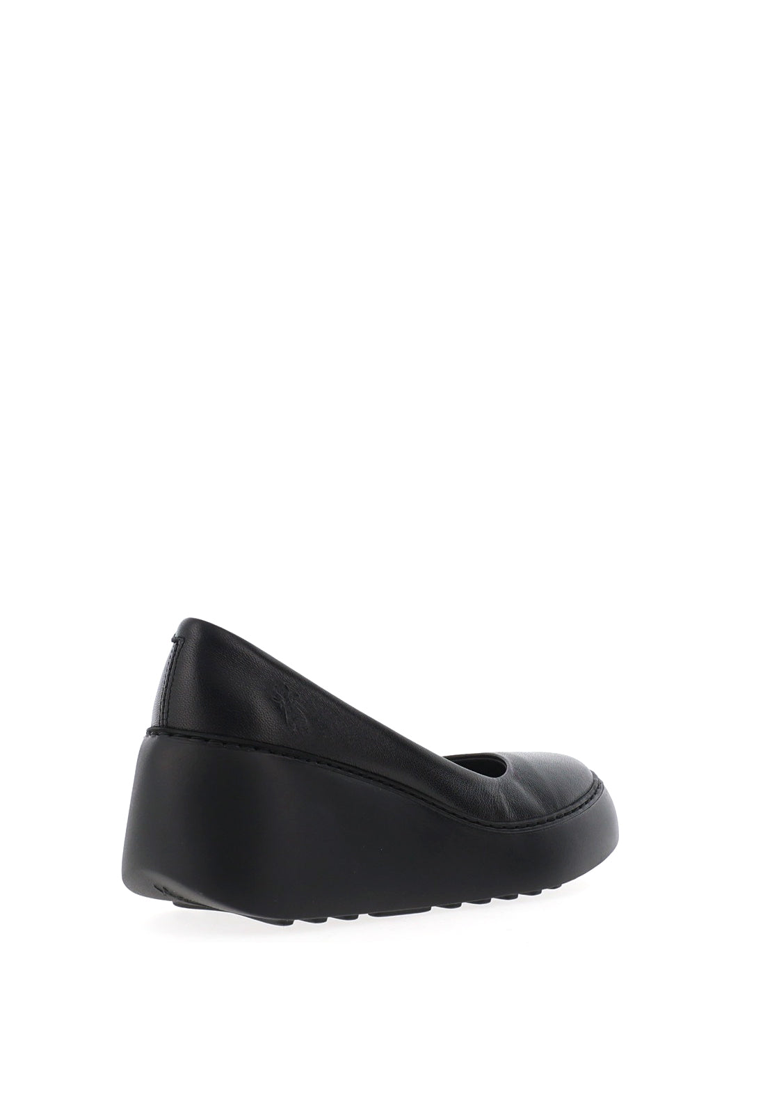 Fly London Wedge Heel Shoes, Black