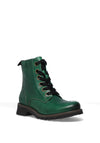 Fly London Ragi Lace Up Military Ankle Boots, Shamrock Green