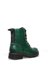 Fly London Ragi Lace Up Military Ankle Boots, Shamrock Green