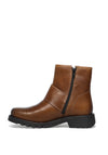 Fly London Rily Leather Buckle Boots, Camel