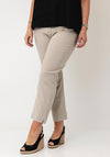 Serafina Collection Slim Leg Trousers, Beige