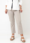 Serafina Collection Slim Leg Trousers, Beige