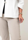 Serafina Collection Slim Leg Trousers, Beige