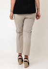 Serafina Collection Slim Leg Trousers, Beige