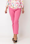 Serafina Collection Slim Leg Capri Trousers, Pink
