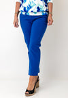 Serafina Collection Slim Leg Trousers, Royal Blue