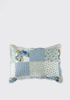 Forever England Melissa Patchwork Standard Pillowsham, Blue