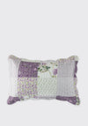 Forever England Melissa Patchwork Standard Pillowsham, Lilac