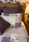 Forever England Melissa Patchwork Standard Pillowsham, Lilac