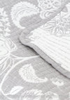 Forever England Willow Jacquard 50x70cm Standard Pillowsham, Grey