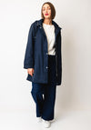 Frandsen Water Repellent Hooded Coat, Navy