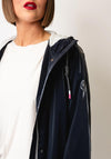 Frandsen Water Repellent Hooded Coat, Navy