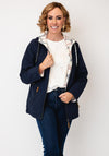Frandsen Reversible Raincoat, Navy
