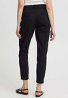 Fransa Frivita Carrie Mid Waist Trousers, Black