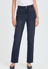 Fransa Straight Leg Jeans, Blue