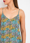 Fransa Floral Cami Top, Blue Multi