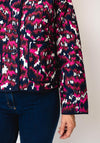 Fransa Claudine Quilted Paisley Jacket, Pink