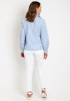 B.Young Fento Striped Shirt, Palace Blue