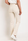 Fransa Luxe Eli Straight Leg Jeans, Oatmeal