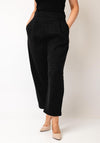 Fransa Fleece Straight Leg Trousers, Melange