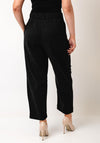 Fransa Fleece Straight Leg Trousers, Melange