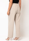 Fransa Priya Wide Leg Trousers, Beige