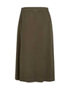Freequent Carly Tie Skirt, Dusty Olive