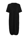 Freequent Floi T-Shirt Midi Dress, Black