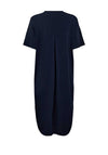 Freequent Floi T-Shirt Midi Dress, Navy Blazer
