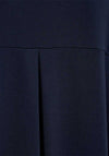 Freequent Floi T-Shirt Midi Dress, Navy Blazer