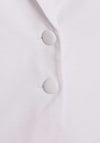 Freequent Nanni Form Fitting Blazer, Brilliant White